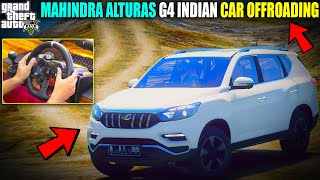 GTA 5 Trevor Buying Mahindra Alturas G4 Indian Car Offroad Extreme Test Gameplay With Logitech G29 [upl. by Adore]