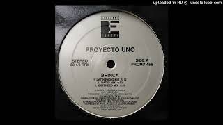 Proyecto Uno  Brinca Extended Mix 1991 [upl. by Nilok756]