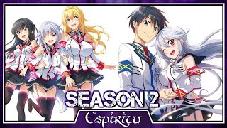 Masou Gakuen HxH Season 2 Release Date Situation Hybrid x Heart Magias Academy Ataraxia [upl. by Asilana]