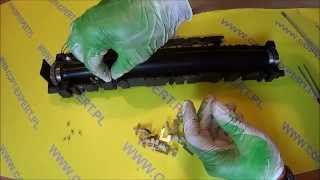 RICOH AFICIO MP 2000 1600 how to remove upper picker fingers thermistor spring [upl. by Gale395]