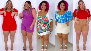 Plus size💖💋 Glamorous Curvy Models FashionFashion trends 2024 [upl. by Scales401]