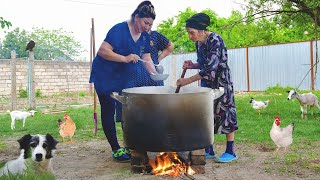 Mixed Delicious Village Food  Rural Village Life [upl. by Ardnaeed]