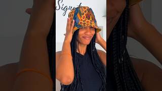 Will this bucket hat fit you fashionstyle upcycling sustainablestyle [upl. by Lune717]