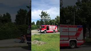 Feuerwehr in Erkner zum quotGroßeinsatzquot [upl. by Wagshul]