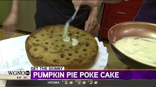 Get the Skinny in the Kitchen with Swerve’s Ben McLauchlin  Pumpkin Pie Poke Cake [upl. by Heigho]