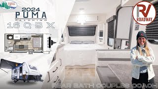 The Perfect Single Axle Travel Trailer Checkout the New 2024 Palomino Puma Ultra Lite 16QBX [upl. by Ainedrag]