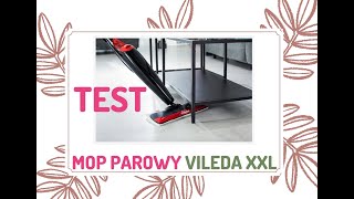 VILEDA mop parowy steam XXL TEST brudna podłoga sprawdź jak sobie poradzi czy warto [upl. by Ivory122]