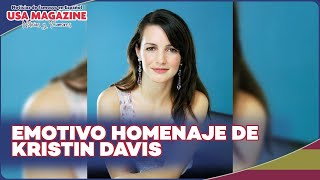 Homenaje de Kristin Davis a su padre tras batalla contra Parkinson [upl. by Coltin]