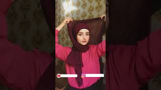 Elegant Chiffon Hijab Scarf Tutorial for College and University Girls thehijabcompany [upl. by Luapnoj472]