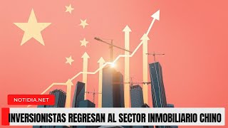 Inversionistas vuelven al sector inmobiliario chino tras estímulos económicos [upl. by Ahseinar3]