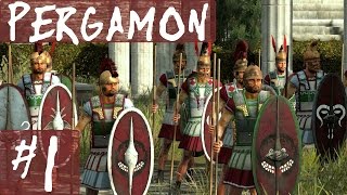 Total War Rome 2  Black Sea Colonies  Pergamon 1 [upl. by Tammi]