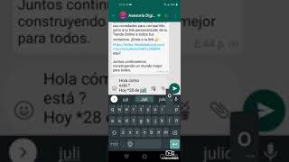 Como escribir en negrilla en Wasap desde el celular [upl. by Dickman513]