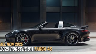 Unveiling the luxury of the 2025 Porsche 911 Targa 4S [upl. by Nnyl]