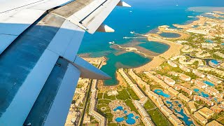 Landung in Hurghada Condor Boeing 757 🇪🇬☀️🫶 [upl. by Aisayt]