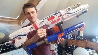 Nerf VS  Modulus Mediator VS NStrike Raider CS35 [upl. by Chappelka]