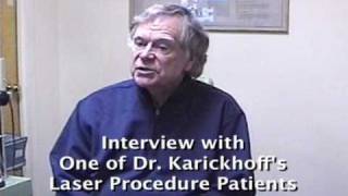 Laser Eye Floater Treatment by John Karickhoff MD [upl. by Goldsmith]