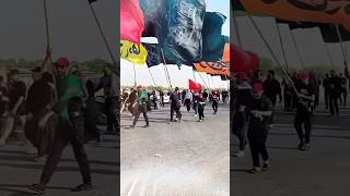 Ha Me Alamdar humaliwalay trending viralvideo arbaeen arbaeenwalk2024 [upl. by Lauhsoj]