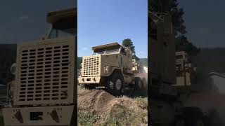 HOW FAR Do The Axles Go Up amp Down On These M1070 8WD Trucks 💧Joel Hellwege Pagosa Springs CO [upl. by Nas43]