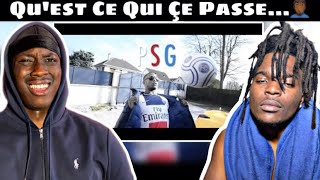 American Reaction To Niska ft Rako Brigi Trafiquinté Madrane  Freestyle PSG 🇫🇷 [upl. by Reisch799]