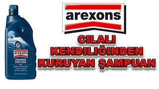 KURULAMA GEREKTİRMEYEN CİLALI ŞAMPUAN  AREXONS [upl. by Eberto992]