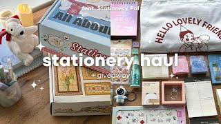 Stationery Haul 2024 🛒 ft stationery pal [upl. by Keviv533]