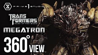 Megatron Transformers Dark of the Moon 360°View  Prime1Studio [upl. by Gorrian]