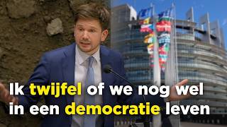 quotIs Nederland nog wel een democratiequot Gideon van Meijeren FVD in referendumdebat [upl. by Molahs]