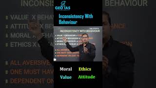 Why We Struggle with Ethical Consistency  Behavioral Inconsistencies Explained Ethics GS PaperIV [upl. by Meelak]