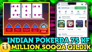 Manam yutadigon kun bor ekanu sukaaa  CHOQ 2TA 75 KF😎 slot casino games [upl. by Ardek]