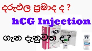 hCG Injection  මොරපු ඩිම්බ එළියට ගැනීම සඳහා ලබාදෙන hCG Injection  Sinhala Mr MLT  2021 [upl. by Lovett854]