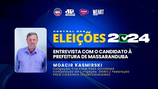 Eleições 2024 Massaranduba – Moacir Kazmirski [upl. by Lowry]