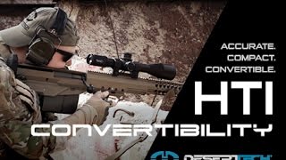 HTI Rifle Convertibilty  Switching Calibers within 60 seconds  Desert Tech [upl. by Couhp]