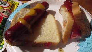 Nathans Jumbo Restaurant Style Beef Franks [upl. by Ffej]