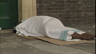 Homelessness  Londons Homeless  Street Sleepers  Sleeping rough  TNSL038005 [upl. by Madai116]