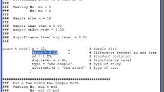 Calculating Power in R [upl. by Aronaele]