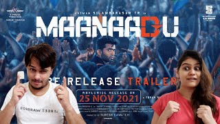 Maanaadu PreRelease Trailer  STR  SJ Suryah  Kalyani  Venkat Prabhu  YSR  V House [upl. by Hedveh220]