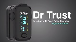 Dr Trust USA Fingertip Pulse Oximeter Signature Series 201 SpO2 check  HOW to USE and Features DEMO [upl. by Rillings817]