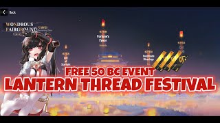 FREE 50 BC DI EVENT LANTERN THREAD FESTIVAL  PUNISHING GRAY RAVEN [upl. by Arted477]