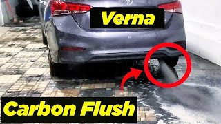 Verna 160 K Km Carbon Flush from Entire Engine EGR Turbo Pistons Injectors amp Catalytic Converter [upl. by Ferne388]