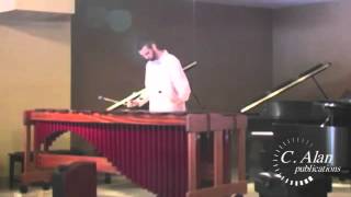 Uma Para Ela solo marimba by Matt Moore [upl. by Aseek]