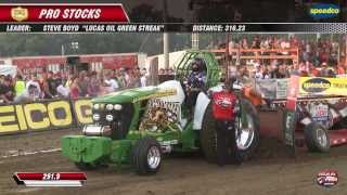 PPL 2013 Pro Stock Tractors pulling at Freeport IL [upl. by Barrada]