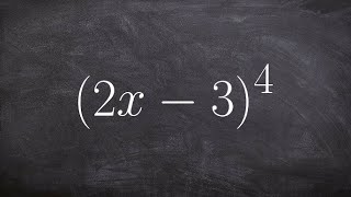 Using binomial expansion to expand a binomial to the fourth degree [upl. by Burch]