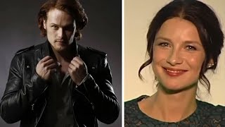 Caitriona Balfe on Modeling and Sam Heughan Sassenach Vids [upl. by Farnham565]