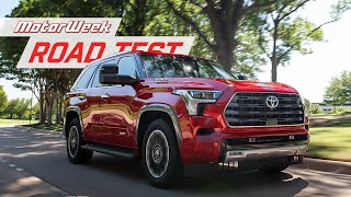 2023 Toyota Sequoia  MotorWeek Road Test [upl. by Arral]