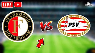 🔴PSV VS Feyenoord Live Finale Johan Cruijff Schaal [upl. by Graehl]