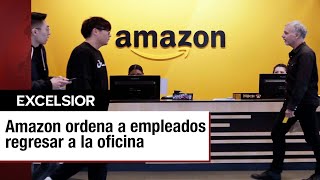 Amazon exige regreso a oficina completa fin del trabajo híbrido a partir de enero [upl. by Hgielram]