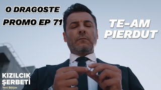 Seriale turcești  O dragoste ep 71 promo subtitrat in română  Șerbet de afine ep 71 PROMO [upl. by Onilecram]