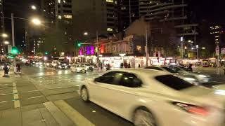 Exploring the city on this cold Winter Solstice night in Sydney  POV  Vlog  Explore [upl. by Nailliw]