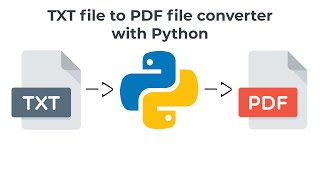 TXT file to PDF file converter using Python [upl. by Ettari729]