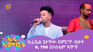 ኪሩቤል ጌታቸው በምርጥ ብቃት 9 700 በሶስቱም ዳኞች [upl. by Bevvy]